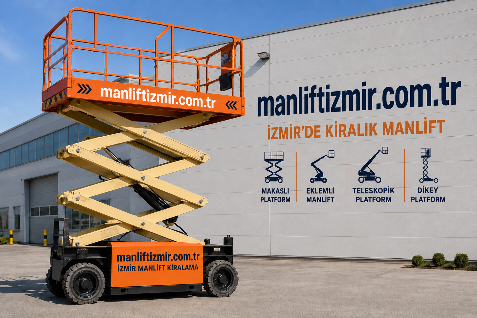 İzmir Makaslı Platform Kiralama | manliftizmir.com.tr
